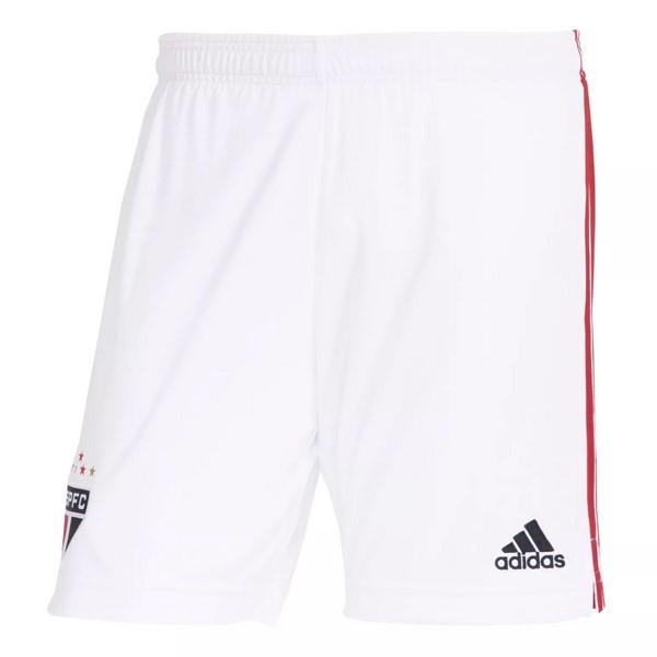 Pantalones São Paulo Replica Primera Ropa 2021/22 Blanco